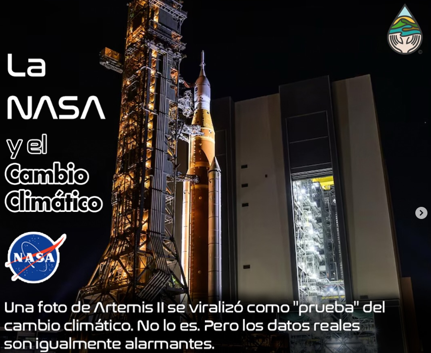 ¿Viste esta imagen de la NASA? Aquí te contamos la verdad 🌎